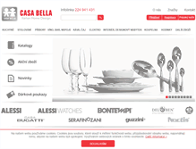 Tablet Screenshot of casabella.cz