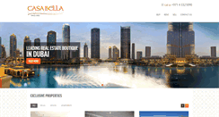 Desktop Screenshot of casabella.ae