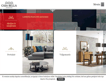 Tablet Screenshot of casabella.lt