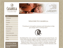 Tablet Screenshot of casabella.uk.com